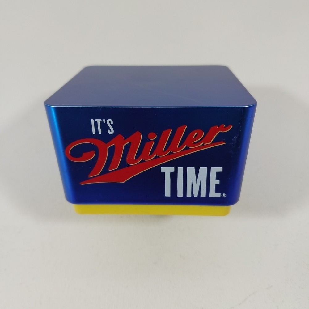 "It's Miller Time" Topper Tap Handle‎ Knob NEW IN BOX